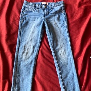 Light blue jeans little girl size 6